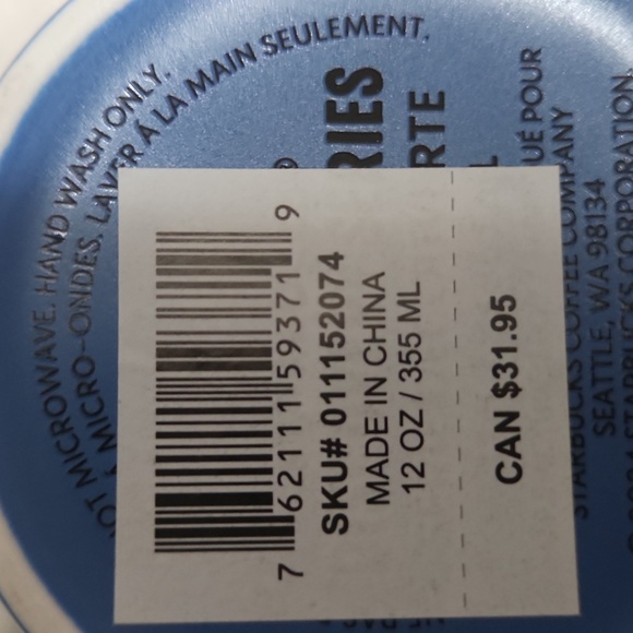 Starbucks NWT 12oz Discovery Series Ceramic Travel Mug - Picture 8 of 8